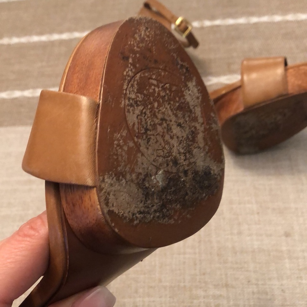 Tory Burch Amina Leather Platform heels - Picture 10 of 12
